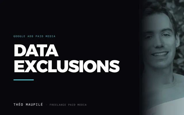 Data Exclusions in Google Ads