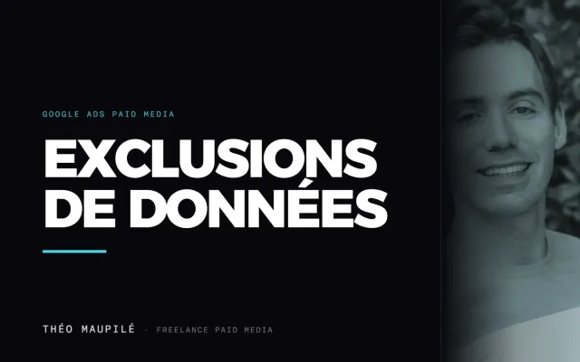 Les exclusions de données dans Google Ads