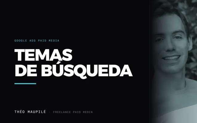 Cómo usar la priorización de temas de búsqueda para alinear PMax y Search en tu estrategia