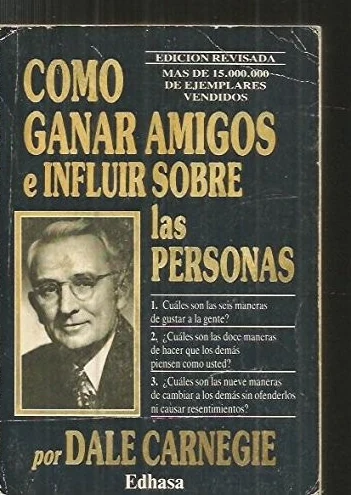 Couverture de Cómo ganar amigos e influir sobre las personas, Dale Carnegie